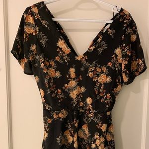 Floral romper new